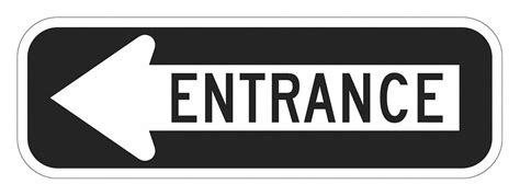 6 in x 18 in Nominal Sign Size, Aluminum, Exit Sign - 449K28|T1-1857-DG_18x6 - Grainger