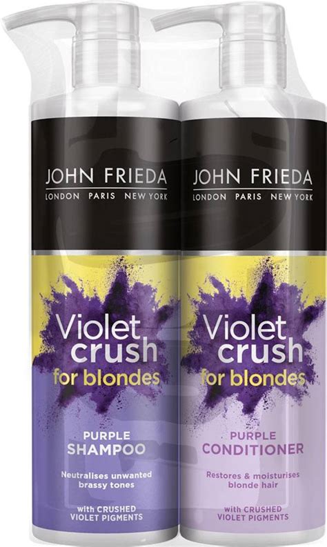 John Frieda Sheer Blonde Correcting Purple Shampoo Conditioner Twin Pack Pris