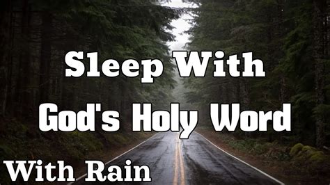 Peaceful Psalms With Rain Helpful For Sleep And Meditation Sleep With God S Word 10 Hours