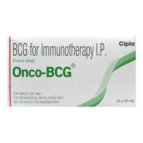 Mg Cipla Onco Bcg Immunotherapy Injection At Vial