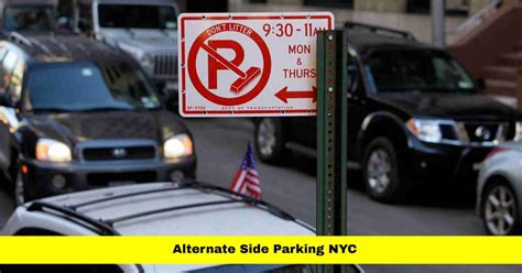Alternate Side Parking NYC: 2025 Updates, Active Status, Rules ...