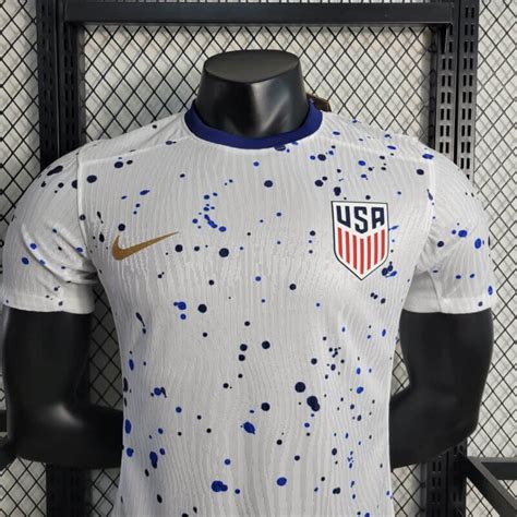 USA 2023 Home Men Authentic Jersey - Zorrojersey- Professional Custom Soccer Jersey Online Store