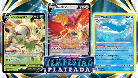 Triple Jugada De Espada Y Escudo Tempestad Plateada Ho Oh V