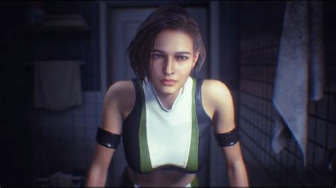 Jill Valentine In Sonya Blade Outfit Mortal Kombat Outfit Mod