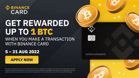 Gana Hasta Un Bitcoin Completando Transacciones Con Tu Binance Card