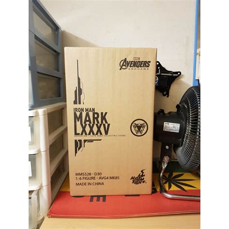 現貨全新未拆含運輸箱 MK MMS D hot toys MMS 野獸國 合金鋼鐵人MK MK 蝦皮購物