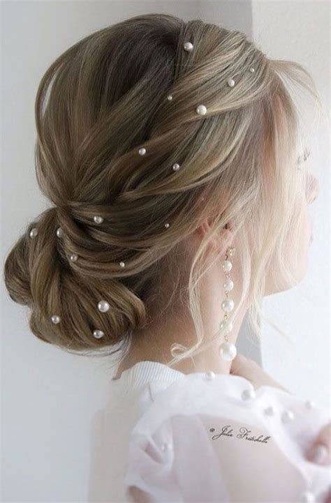 35 Gorgeous Updo Hairstyles For Every Occasion Tiny Pearls In 2022