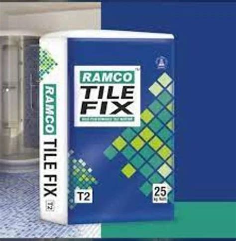 Ramco Tile Fix For Commerical Packaging Size 25 Kg At Best Price In