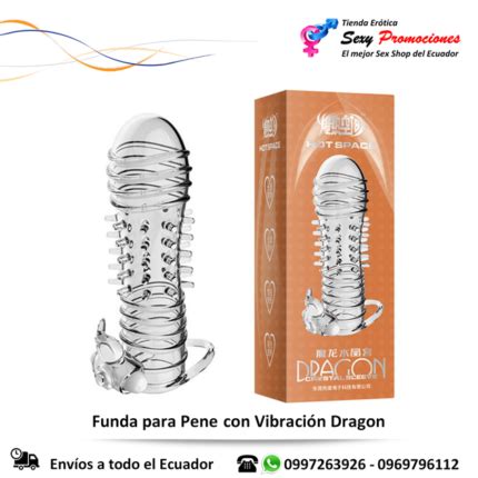 Funda Para Pene Con Vibraci N Dragon Importadora Er Tica Sex Shop