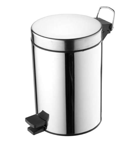 Iom Pedal Waste Bin 3l Stainless Steel Ideal Standard Uk Ltd Nbs