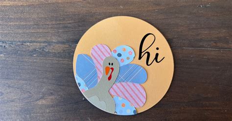 Make This Incredibly Cute Cricut Thanksgiving Card In A Few Minutes