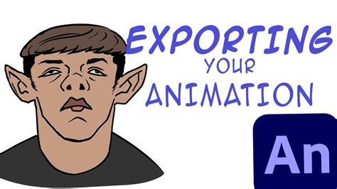 How To Export Your Animation Adobe Animate Tutorial Youtube