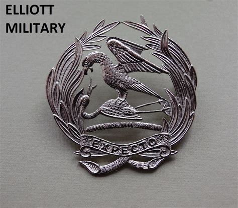 South African First City Regiment Cap Badge Elliott Military