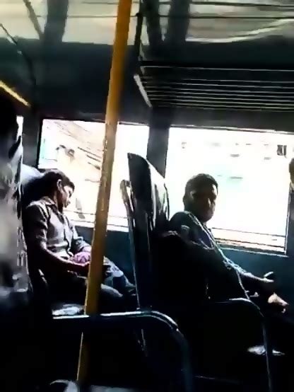 Indian Horny Man Masturbating At Public Transport In Front Of Woman