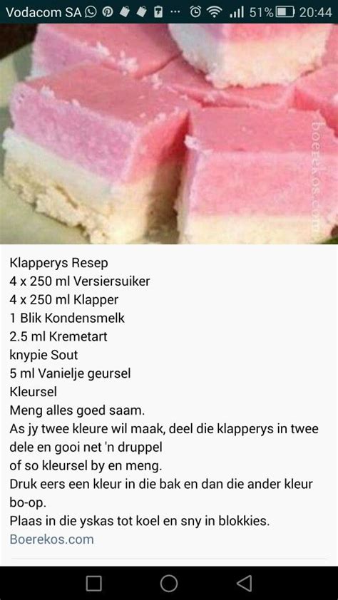 Klapperys Homemade Sweets Fudge Recipes Sweet Recipes