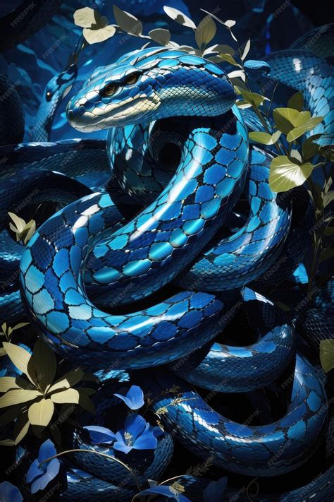 Premium Photo Azure Serenity Unraveling The Enigma Of The Graceful