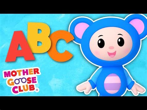 Bluesy ABC + More | Mother Goose Club Cartoons #NurseryRhymes - YouTube
