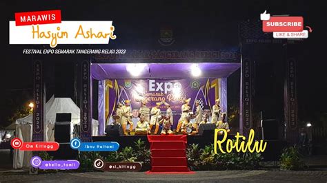 Marawis Hasyim Ashari Ft Ust Affan Festival Expo Semarak Tangerang