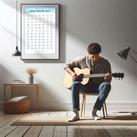 Essential Guitar Chords Chart - printable - JG Music Lessons