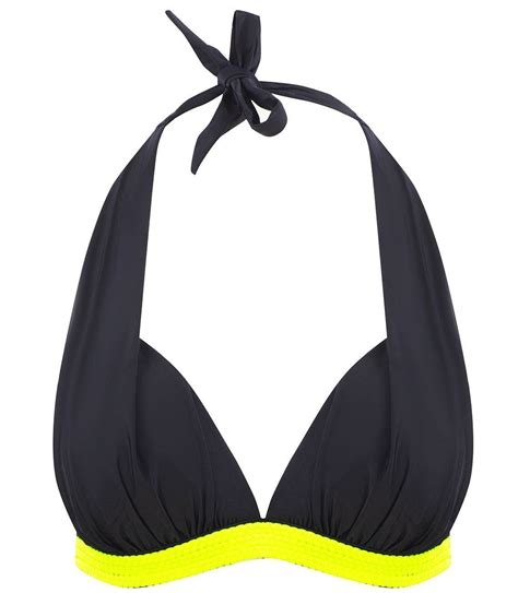 HALTER BIKINI biustonosz strój kąpielowy NEON 10014 915454 Agrafka