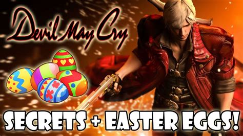 Devil May Cry Game Series Secrets And Easter Eggs Youtube