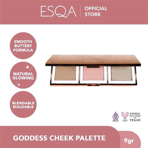 Esqa Trio Goddess Cheek Palette Aphrodite On Carousell