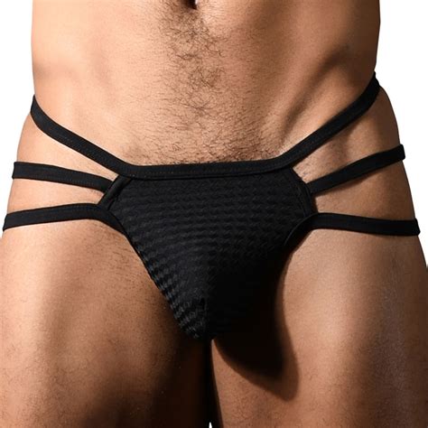 Andrew Christian Almost Naked Martel Mesh Spider Thong Black Inderwear