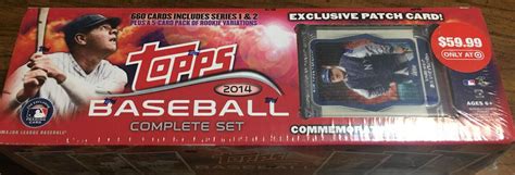 2014 Topps Factory Set Baseball Box Target Babe Ruth Edition DA