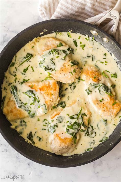 Chicken Florentine The Recipe Rebel