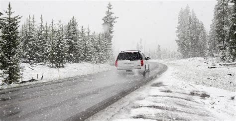 Snowy Conditions Cause Car Crashes School Closures News