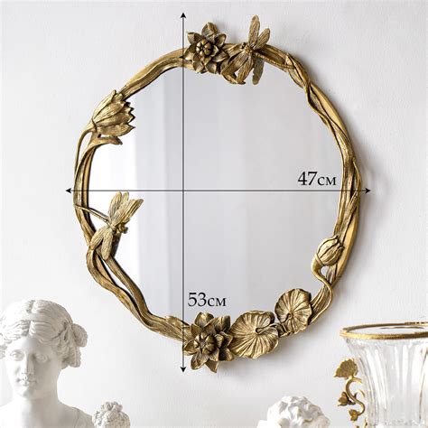 Настенное зеркало в бронзовой раме Eden Garden по цене 32 100 руб ...