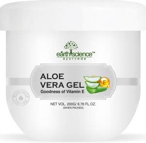 Earth Science Ayurveda Pure Aloe Vera Gel With Vitamin E Moisturize