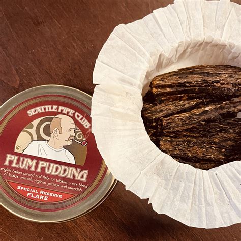 Seattle Pipe Club 2022 Plum Pudding Special Reserve Flake — ON SALE 4/26/22