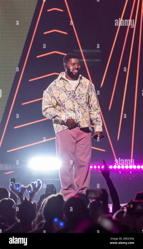 WASHINGTON DC DECEMBER Khalid Performs During Hot S IHeartRadio Jingle Ball On