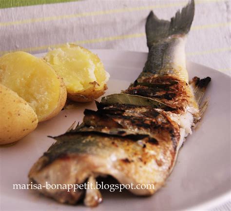 Bon Appétit Llobarro A La Planxa Amb Llorer
