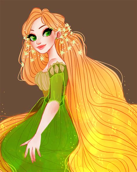 Concept Art Rapunzel Speedpaint By Snownymphs On Deviantart