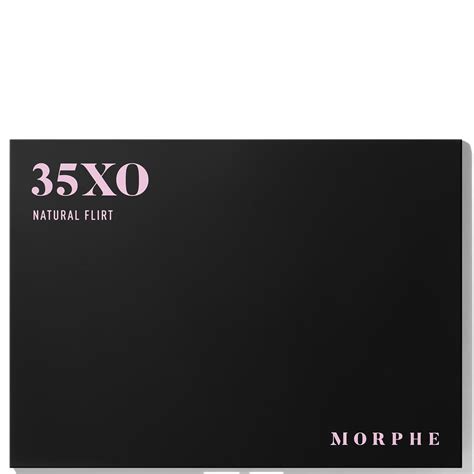 Morphe 35xo Natural Flirt Artistry Palette Shine Beacon