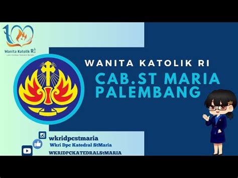 Pertemuan Rutin Sabtu 6 April 2024 WKRI DPC Katedral St Maria Palembang