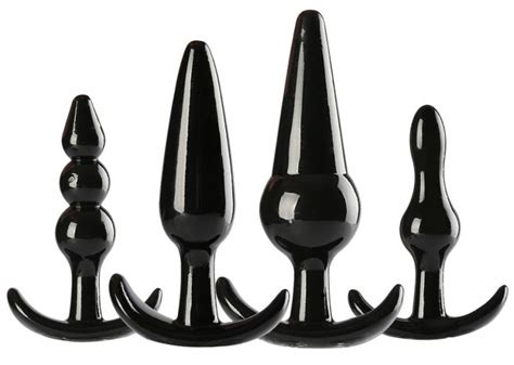 Zestaw Zabawek Analnych Czterech Kork W R Ne Kszta Ty Sex Wtyczki Kulki