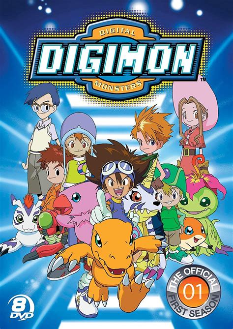 Official Digimon Adventure Complete First Season Dvd Region 1 Ntsc Us