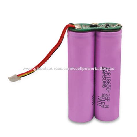 Buy Wholesale China 7 4v 2600mah Cylindrical 18650 Rechargeable Lithium