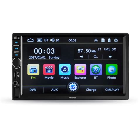 7 inch 2 Din Universal Car Multimedia Player HD Bluetooth Car Radio MP5 ...