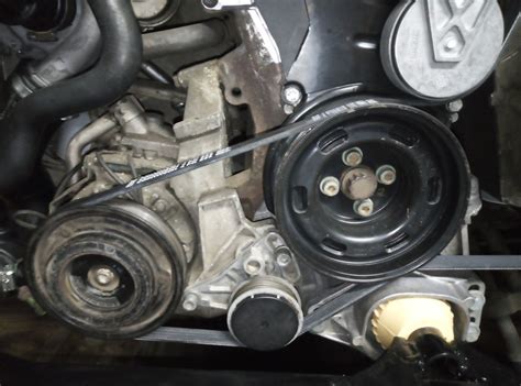 Ремонт двигателя: приводные ремни и ролики. — Volkswagen Passat B5, 1,8 ...