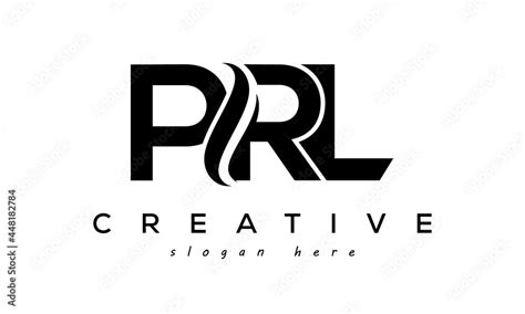 letter prl creative logo design vector stock vector adobe stock