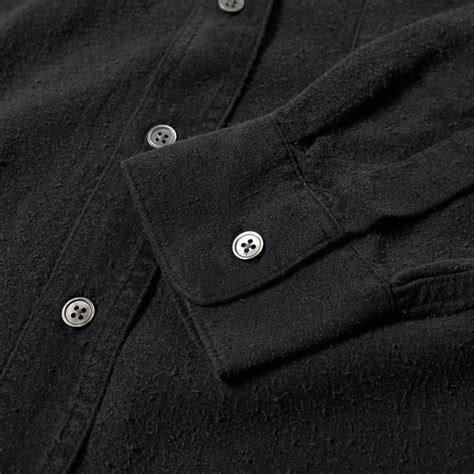 Our Legacy Classic Shirt Black Silk End