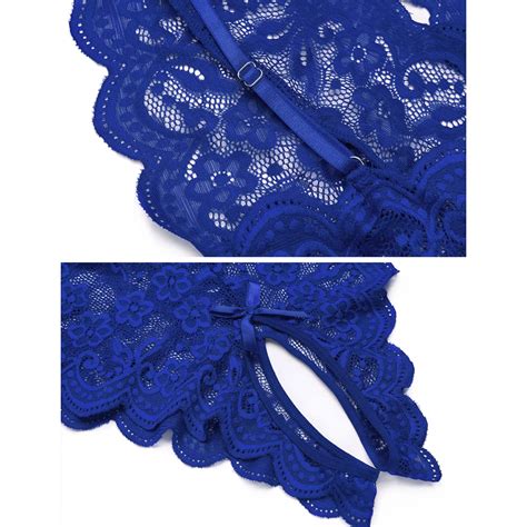 Sexy Lingerie Front Closure Nightdress Set Attractive Sleepwear Night Dress Robe Breathable Sexy