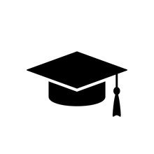 Graduation Cap Silhouette Clipart Free Stock Photo - Public Domain Pictures