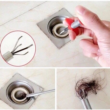 Desentupidor De Ralo De Banheiro - Desentupidor De Pia Ralos Com Garra Ralo Vaso Cozinha Banheiro Pegador ...
