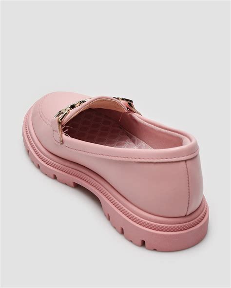 Riachuelo Mocassim Infantil Tratorado Brid O Cora O Rosa Molekinha