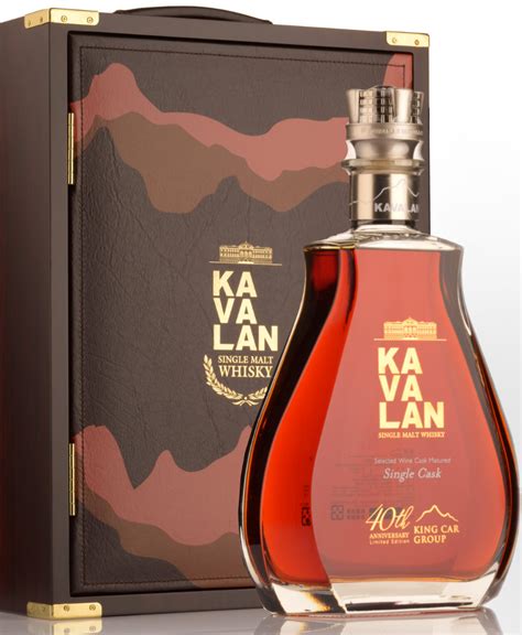 Kavalan King Car Group 40th Anniversary Cask Strength Single Malt